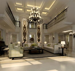 洞林湖新田城別墅大宅裝修設(shè)計(jì)效果圖