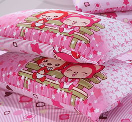 粉色阿貍的春天 揭秘爆款純棉斜紋活性印花床上四件套