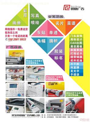 彩頁廣告書刊畫冊的計算機圖文設計 技術與藝術的完美融合